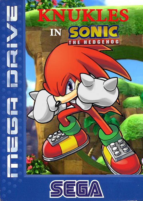 Knuckles in Sonic the Hedgehog (Hack)